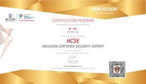 About hik certificate1